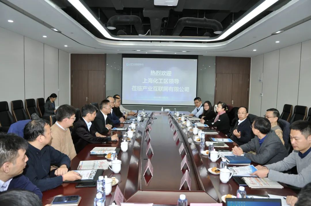 上海化学工业区领导莅临公司调研 
