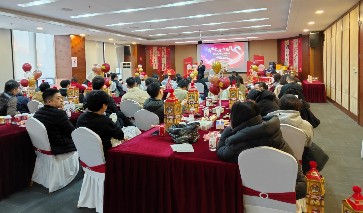 灵蛇聚力，共筑辉煌——爱姆意举办2025新春年会